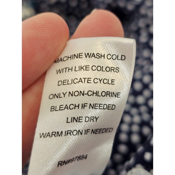 ALK Women's M Lemon Tart‎ Reversible Adjustable Swing Midi Dress Jersey Knit NEW - Picture 10 of 11